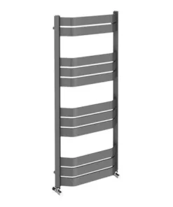 Milan Bow-Fronted Anthracite 1200 x 550 Designer Flat Panel Heated Towel Rail 10 Milan Bow-Fronted Anthracite 1200 x 550 Designer Flat Panel Heated Towel Rail -Cheap Bathroom Heating Store MBTR125A4 d3 460