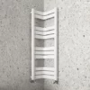 Milan Corner White 1200 x 300 x 300 Heated Towel Rail