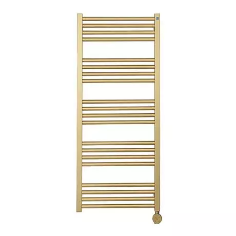 Crosswater MPRO 480 x 1140mm Electric Only Towel Rail - Brushed Brass Effect - MP48X1140FELEC 5 Crosswater MPRO 480 x 1140mm Electric Only Towel Rail - Brushed Brass Effect - MP48X1140FELEC - Image 3