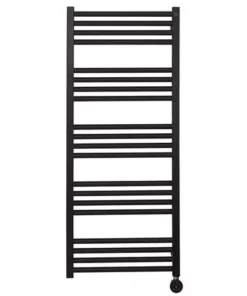 Crosswater MPRO 480 x 1140mm Electric Only Towel Rail - Matt Black - MP48X1140MBELEC 7 Crosswater MPRO 480 x 1140mm Electric Only Towel Rail - Matt Black - MP48X1140MBELEC -Cheap Bathroom Heating Store MP48X1140MBELEC D1 460
