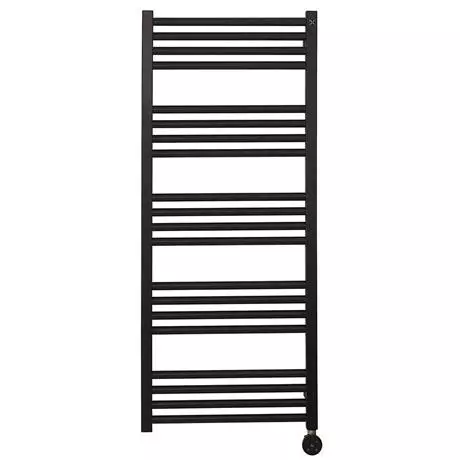 Crosswater MPRO 480 x 1140mm Electric Only Towel Rail - Matt Black - MP48X1140MBELEC 5 Crosswater MPRO 480 x 1140mm Electric Only Towel Rail - Matt Black - MP48X1140MBELEC - Image 3