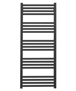 Crosswater MPRO 480 x 1140mm Heated Towel Rail - Matt Black - MP48X1140MB