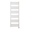 Crosswater MPRO 480 x 1380mm Electric Only Towel Rail - Matt White - MP48X1380MWELEC