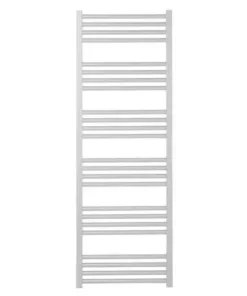 Crosswater MPRO 480 x 1380mm Heated Towel Rail - Matt White - MP48X1380MW -Cheap Bathroom Heating Store MP48X1380MW D1 460