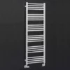 Crosswater MPRO 480 x 1380mm Heated Towel Rail - Matt White - MP48X1380MW