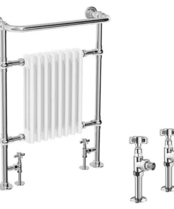 Chatsworth Savoy Traditional Radiator with Crosshead Valves