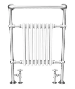Chatsworth Savoy Traditional Radiator with Crosshead Valves -Cheap Bathroom Heating Store MTY022 KES n d2 460