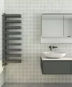Milan Anthracite U-Shaped Heated Towel Rail - 1300 x 400mm 8 Milan Anthracite U-Shaped Heated Towel Rail - 1300 x 400mm -Cheap Bathroom Heating Store MUTR130A d2 460