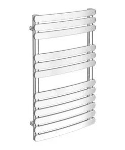 Murano Curved H800mm x W490mm Heated Towel Rail - Chrome