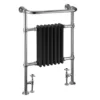 Burlington Trafalgar Black Heated Towel Rail Radiator