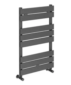 Milan Heated Towel Rail 840mm x 500mm Anthracite -Cheap Bathroom Heating Store RAD13A detail1 460