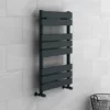 Milan Heated Towel Rail 840mm x 500mm Anthracite