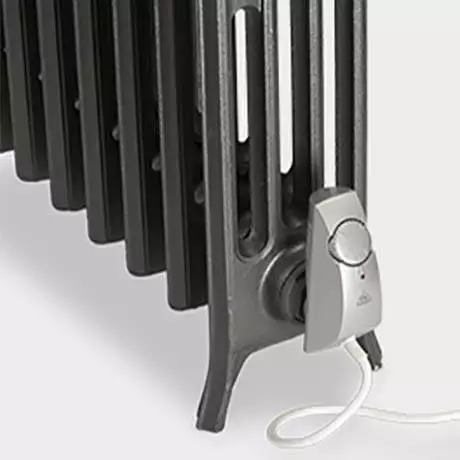 Paladin Shaftsbury 740mm High 5 Section Electric Cast Iron Radiator with 900w Heating Element 3 Paladin Shaftsbury 740mm High 5 Section Electric Cast Iron Radiator with 900w Heating Element - Image 2