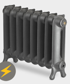 Paladin Sloane 450mm High 7 Section Electric Cast Iron Radiator with 1200w Heating Element