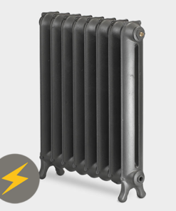 Paladin Sloane 750mm High 9 Section Electric Cast Iron Radiator with 2000w Heating Element