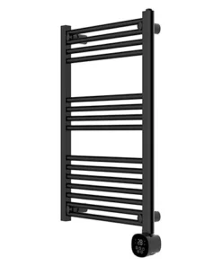 TCP Smart 500W Black 800 x 500mm Wi-Fi Energy Saving Electric Only Towel Radiator