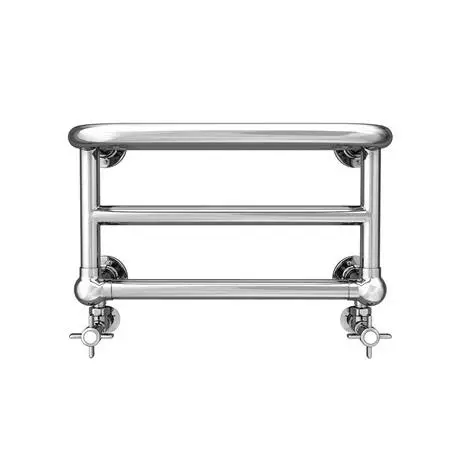 Chatsworth Traditional 300 x 500mm Chrome Heated Towel Rail Shelf 5 Chatsworth Traditional 300 x 500mm Chrome Heated Towel Rail Shelf - Image 3