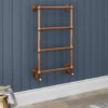 Bloomsbury Copper 498 x 748mm Wall Mounted Towel Rail 1 Bloomsbury Copper 498 x 748mm Wall Mounted Towel Rail -Cheap Bathroom Heating Store SUN TR18 nw p
