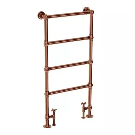 Bloomsbury Copper 598 x 1194mm Floor Mounted Towel Rail 4 Bloomsbury Copper 598 x 1194mm Floor Mounted Towel Rail - Image 2