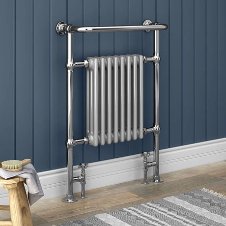 Chatsworth Savoy Light Grey Traditional Heated Towel Rail Radiator 3 Chatsworth Savoy Light Grey Traditional Heated Towel Rail Radiator
