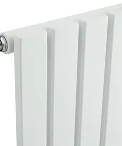 Hudson Reed Sloane 600 x 992mm Horizontal Single Panel Radiator - Anthracite - HLA56 -Cheap Bathroom Heating Store Sloane Single D2 460 2