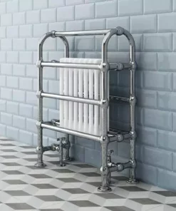 Crosby Traditional Freestanding Towel Rail Column Radiator (850 x 673mm) -Cheap Bathroom Heating Store TR20 n d4 460