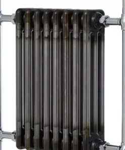 Chatsworth Savoy Raw Metal (Lacquered) Traditional Heated Towel Rail -Cheap Bathroom Heating Store TR9RM d4 460