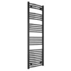Toreno Black Curved W500 x H1600mm Heated Towel Rail 2 Toreno Black Curved W500 x H1600mm Heated Towel Rail -Cheap Bathroom Heating Store TRB516C p
