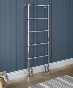Chatsworth Floor Mounted Towel Rail 1550 x 600mm - Chrome