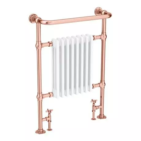 Chatsworth Savoy Rose Gold Traditional Heated Towel Rail Radiator 4 Chatsworth Savoy Rose Gold Traditional Heated Towel Rail Radiator - Image 2