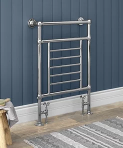 Hampshire Traditional 963 x 673mm Chrome Towel Rail