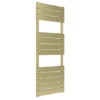 Venice Pannello Heated Towel Rail - Brushed Brass (1213 x 500mm) -Cheap Bathroom Heating Store VPTR125BB p
