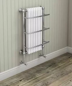 Yale Traditional Wall Hung Towel Rail Radiator (inc. Valves + Electric Heating Kit) 6 Yale Traditional Wall Hung Towel Rail Radiator (inc. Valves + Electric Heating Kit) -Cheap Bathroom Heating Store X506 EHK d1 460