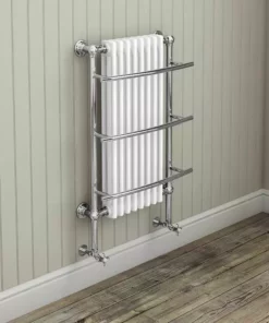 Chatsworth Yale Traditional Wall Hung Towel Rail Radiator (630 x 1000mm)